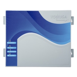 YONUSA SYSNGV2 Energizador con tecnologia SMT de 12 000Volts-1Joule/ 2500Mts Lineales de Proteccion / Cercos electricos