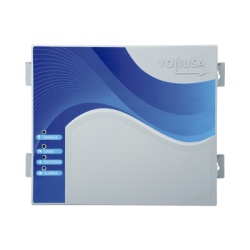 YONUSA SYSNGV2 Energizador con tecnologia SMT de 12 000Volts-1Joule/ 2500Mts Lineales de Proteccion / Cercos electricos