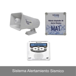 YONUSA YKIT-SISMICO KIT de Alertamiento SISMICO con Audio Oficial SASMEX