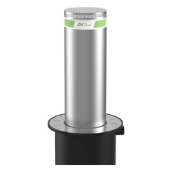 ZKTECO BOL2219A Bolardo Automatico de Seguridad / Hidraulico / 219 mm Diametro / Elevacion 600 mm (23.6 in) / 4 Segundos Operacion / IP68 / Control Remoto 100 m (328 ft) / LED Integrado