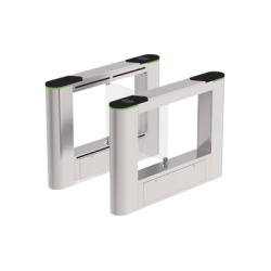 ZKTECO SBTL6000 Barrera Abatible para un carril de acceso peatonal con cubiertas intercambiables