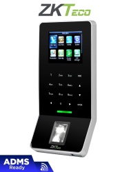 ZKTECO ZAS061002 ZKTECO F22ID - Control de Asistencia y Acceso Basico con Huella Digital BioID (3000) Tarjeta ID 125 kHz (5000) Registro de 30 000 Eventos Conexion Ethernet y WiFi