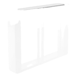 AccessPRO 192124109 Tapa Superior Sin Perforaciones para Torniquetes ACCESSPRO Serie AP8000 y AP8000HDE / Sin Perforaciones Para Terminal Facial