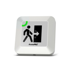 AccessPRO ACCESSK4DTR Boton de Salida sin Contacto Compatible con Control Remoto / Temporizado / Distancia Ajustable / Diseno Moderno