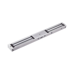 AccessPRO MAG1200NDLED Chapa Magnetica Doble para Aplicacion en Puertas de Doble Hoja. 1200 lbs(x 2). LED indicador ultrabrillante