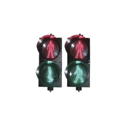 AccessPRO PRO-LIGHT-PAS30 Semaforo peatonal con indicador alto/siga dinamico de 300 mm de diametro