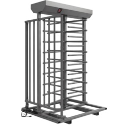 AccessPRO XT-100-CL Torniquete de Cuerpo Completo / Paso Sencillo / IP65 / 25 Personas por Minuto / 120 VAC / Acero al Carbono