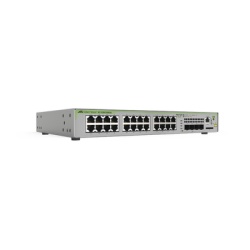 ALLIED TELESIS AT-GS970M/28-10 Switch Administrable CentreCOM GS970M Capa 3 de 24 Puertos 10/100/1000 Mbps + 4 SFP Gigabit