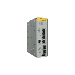 ALLIED TELESIS AT-IE200-6GT-80 Switch Industrial Administrable Capa 2 de 4 Puertos 10/100/1000 Mbps + 2 Puertos SFP