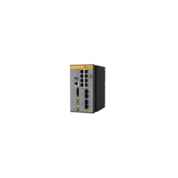 ALLIED TELESIS AT-IE360-12GHX-980 Switch Industrial de Alto Desempeno | 8 GE PoE++ | 2 SFP | 2 SFP+ | Hi-PoE y TAA