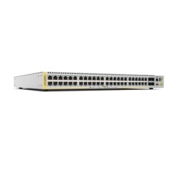 ALLIED TELESIS AT-X510-52GPX-10 Switch PoE+ Stackeable Capa 3 48 puertos 10/100/1000 Mbps + 4 puertos SFP+ 10 G 370 W fuente redundante