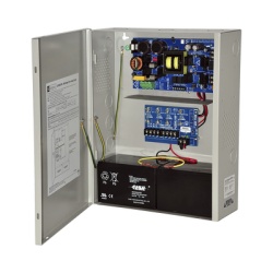 ALTRONIX AL1024ULXPD4 Fuente de alimentacion de 24 Vcd@ 10 A / Con capacidad de baterias de respaldo / 1 salida / Requieren baterias / Voltaje de entrada de : 115 Vca.