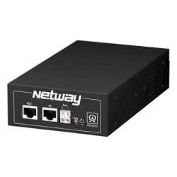 ALTRONIX NETWAY1D Inyector Midspan un solo puerto Hi-PoE para desempeno estandar y mejorado de energia para infraestuctura de red
