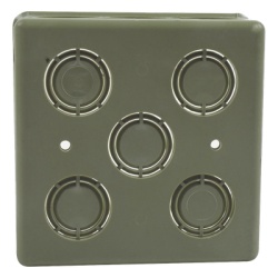 AMANCO-WAVIN ATUP34CA Caja Cuadrada de 1/2" - 3/4" para PVC Conduti Pesado.