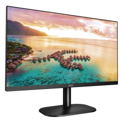 AOC 24B2XH Monitor LED de 23.8" VESA Resolucion 1920 x 1080 Pixeles Entradas de Video VGA/HDMI. Panel IPS LCD Backlight LED. Ultra Delgado