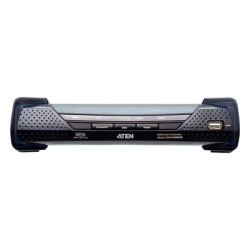 ATEN KE6920R Receptor KVM over IP 2K DVI-D Dual-Link | Dual SFP | PoE | Resolución hasta 2560 x 2048 | Transmisión sin pérdidas | Alimentación redundante | Gestión Centralizada CCKM