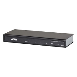 ATEN VS184A Splitter HDMI / 1 Entrada x 4 Salidas / 4K UHD @ 60 Hz / HDCP 2.2 / HDR 4:4:4 / 10.2 Gbps / EDID Automático