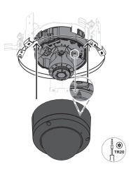 BOSCH V_NDA5070IC - Kit Montaje en Techo / FLEXIDOME 5100 - Img 8