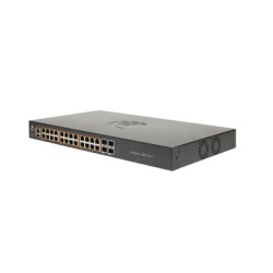 CAMBIUM NETWORKS MX-EX1028PXA-0 Switch cnMatrix EX1028 de 24 puertos PoE 802.3af/at 200 W Gigabit Ethernet y 4 SFP Capa 2 gestion en la nube