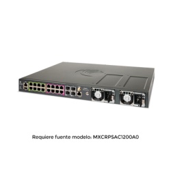 CAMBIUM NETWORKS MXTX2020GXPA10 Switch inteligente cnMatrix TX2020R-P con 16 puertos PoE y 4 SFP+ para fuentes removibles