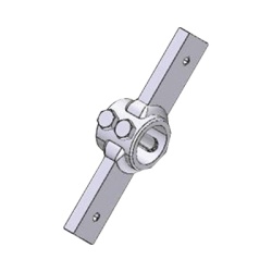 CAME 119RIG336 BARRA DE POSICIONAMIENTO Y AJUSTE L PARA GARD4