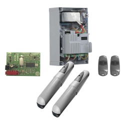 CAME KIT-AXO-5024 Kit de operadores AXO 5024 Para puertas Abatibles de hasta 5 Metros y 400 Kg de peso por hoja