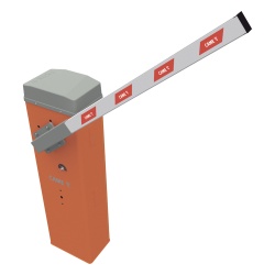 CAME KT-LT4 Kit de barrera vehicular CAME LT4 / Incluye mastil de 4 metros sin iluminacion / Apertura Izquierda o Derecha Configurable en Sitio / Tiempo de Apertura de 2 a 6 Segundos