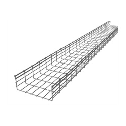 CHAROFIL CH-150-300EZ Charola Tipo Malla 150/300 mm Acabado Electro Zinc Hasta 716 Cables Cat6 Tramo de 3 Metros