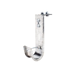 CHAROFIL CH-J38-EZ Soporte (Gancho) tipo J-Hook hasta 14 cables Cat6 ideal para soportar cableado en los espacios de manipulacion al aire Para instalacion en interior