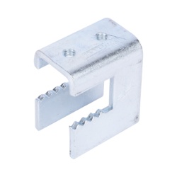 CHAROFIL CH-MP-6EZ Mordaza tipo perico troquelada para varilla de 1/4 Apertura de 3/4 utilizar tornillo de 3/8