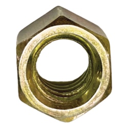CHAROFIL CH-TCA-H-9TR Tuerca Hexagonal de 3/8" (9.5 mm) con acabado Tropicalizado Es Ideal Para Utilizarse al Exterior o Zonas Humedas