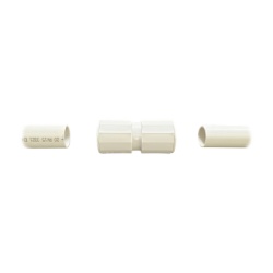CHAROFIL DX-43-040 Manguito / Cople Morbidx IP67 libre de halogenos para unir tuberia rigida de 40 mm (1 1/2") permite una instalacion hermetica no necesita pegamento
