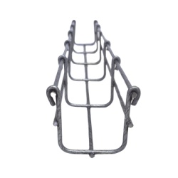 CHAROFIL MG-50-930BM Charola Bimetalica Tipo Malla 66/50 mm Ideal Para Utilizarse al Exterior o Zonas Humedas Hasta 53 Cables Cat6 Tramo de 3 Metros
