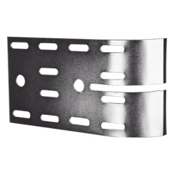 CHAROFIL MG-51-097EZR Bajada para cable ranurada 95 x 190 mm con acabado Electro Zinc