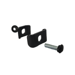 CHAROFIL MG-51-KIT1EP Kit 1 para unir tramos de charolas con bano de pintura epoxica color Negro