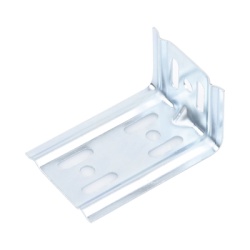 CHAROFIL MG-60-121EZ Mensula economica para montaje en pared para anchos de charola de 100mm con acabado Electro Zinc