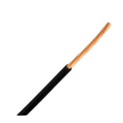 COBRA WIRE & CABLE TXL-14-19-0 Bobina de 304.8 Metros (1000 Pies) de Cable Primario Automotriz TXL / 14 Color Negro / 1 Conductor / Aislante XLPE / Rango de Temperatura -51C a 125C / Compatible con Fo