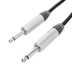 COSMICONN CMC-PS-PS-L-3M Cable de Audio Estéreo / Plug 1/4 in a Plug 1/4 in / Conectores Seetronic / Triple Blindaje / Longitud 3 m (9.8 ft) / Carcasa Cromada - Img 2