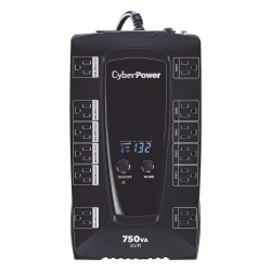CYBERPOWER AVRG750LCD UPS de 750 VA/450 W Topologia Linea Interactiva Entrada 120 Vca NEMA 5-15P Tipo Gabinete Compacto Con 12 Tomas NEMA 5-15R