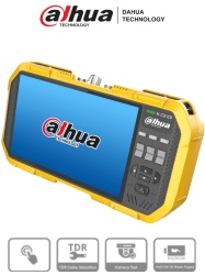 DAHUA DAC053016 DAHUA PFM907 -Probador de Video IP y HDCVI/ Soporta Compresion de Video H.265 y H.264/ Control PTZ/ Soporta Audio/ Multimetro Integrado/ Probador de Red/ Probador de Senal Wifi/ Soport