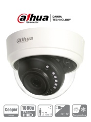 DAHUA DAH3970026 DAHUA HAC-D1A21N-0280B - Camara Domo HDCVI 1080p/ 103 Grados de Apertura/ Lente de 2.8 mm/ IR 20 Mts/ Uso Interior/ TVI AHD Y CVBS/