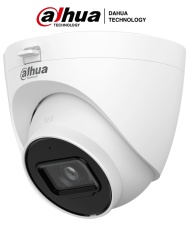 DAHUA DH-HAC-HDW1801TQN-A-0280B-S3-DIP - Cámara Domo 4k/ 8 Megapíxeles con Micrófono Integrado/ Lente de 2.8mm/ 106 Grados de Apertura/