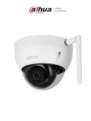 DAHUA DHT0040084 DAHUA IPC-HDBW1430DE-SW - Camara IP Domo Wifi de 4 Megapixeles/ Lente de 2.8 mm/ 90 Grados de Apertura/ IR de 30 Metros/ Ranura para MicroSD/ IP67/ Antivandalica Ik10/ Deteccion de Hu