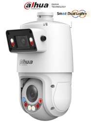 DAHUA DHT0060082 DAHUA SDT4E425-4F-GB-A-PV1 - Camara IP PTZ TiOC Multivision de 4 Megapixeles/ 2 Lentes de 4MP/ WizSense/ 25X Zoom/ IR de 100 mts/ Autotracking 3.0/ Iluminacion Dual/ PoE/ Disuasion a