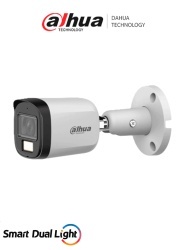 DAHUA DHT0290109 DAHUA DH-HAC-B2A51N-U-IL-A- Camara Bullet 5 MP Serie Cooper/ Lente 2.8 mm Apertura Hasta 106/ Iluminacion Dual Inteligente/ Iluminacion Hasta 30Mts IR 20Mts Luz Calida/ Microfono Inc