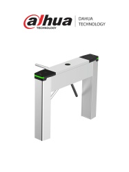 DAHUA DHT0930009 DAHUA DHI-ASGG520T-Es un torniquete peatonal fabricado en acero inoxidable. Ofrece ajuste de tiempo de desbloqueo indicadores de luz y sonido ajustables y funciones de emergencia. I