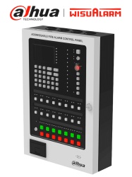 DAHUA DHT1420005 DAHUA WISUALARM HY-1022 - Panel de Deteteccion de Incendio Direccionable/ 254 Dispositivos 2 Hilos sin Polaridad/ Pantalla de 4.3"/ Largo Historial de Eventos/ Proteccion contra corto