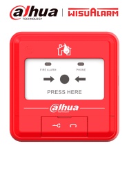 DAHUA DHT1430005 DAHUA WISUALARM DHI-HY-C121 - Estacion Manual de Alarma de Emergencia Convencional/ 2 Hilos sin Polaridad/ Cumple con Norma EN54-11:2001 Pruebas EMC/ Alarma Visual/