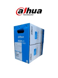 DAHUA DHT1570001 DAHUA PFM920I-5EUN - Bobina de cable UTP blanco 100% cobre categoria 5e 305 metros. Ideal para video y redes cumple con CPR Eca y es compatible con alimentacion PoE para un rendim