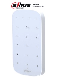 DAHUA DHT2480010 DAHUA DHI-ARK30T-W2 - Teclado inalambrico Touch Funciones: armado desarmado y alarmas Soporta 32 usuarios con PIN o Tarjetas Mifare LEDs indicadores App DMSS Frecuencia 433 MHz